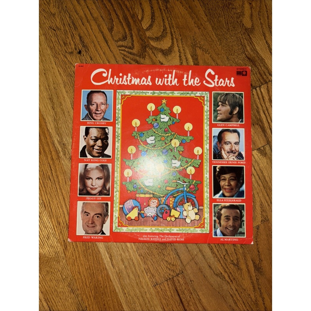 Various Artists Christmas With The Stars   Record Album‎ Vinyl LP